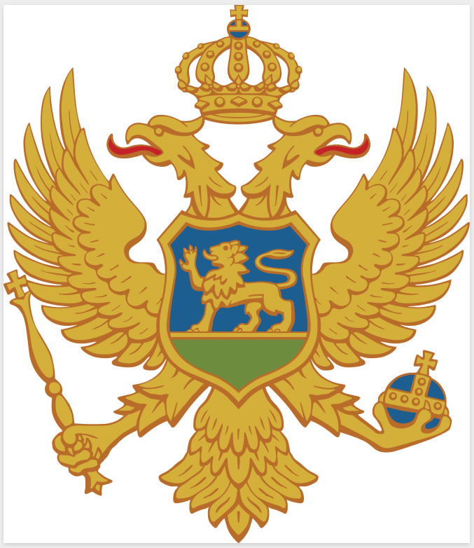 coat von arms von montenegro