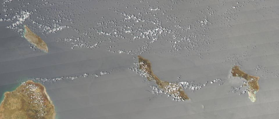 satellit bild foto niederlande antillen