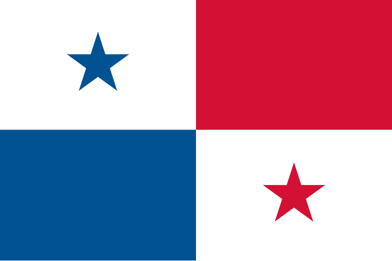 Panama flagge