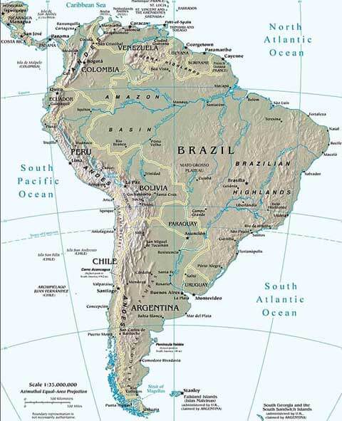 sudamerika linderung karte peru