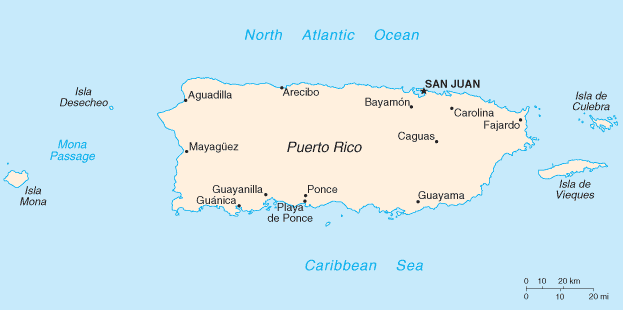 puerto rico klein skala karte 2004