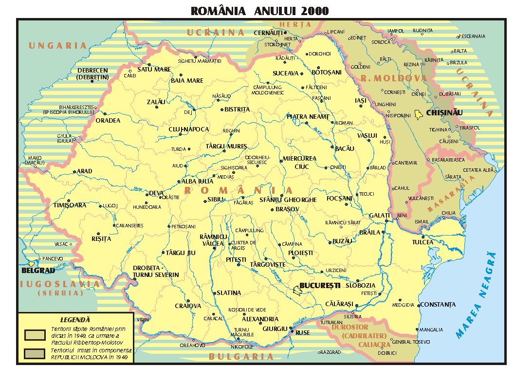 rumanien karte