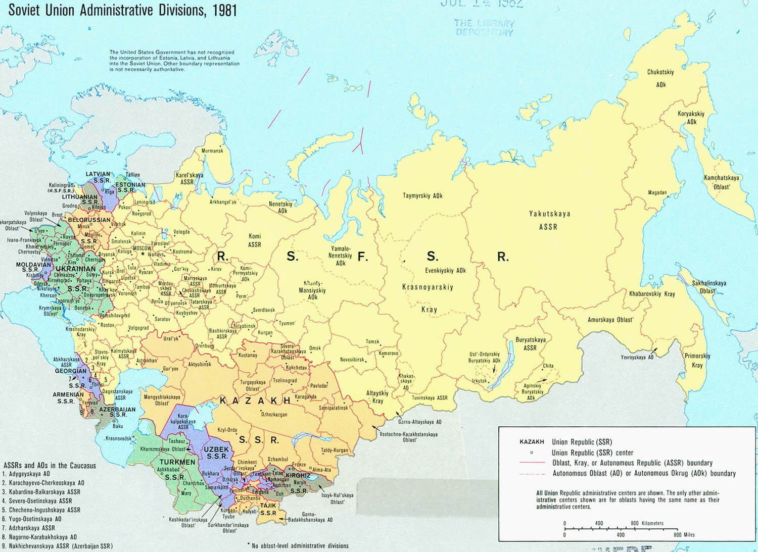 soviet union karte 1981