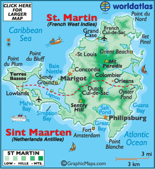 saint martin karte