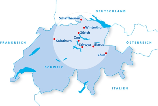 Winterthur bereich karte