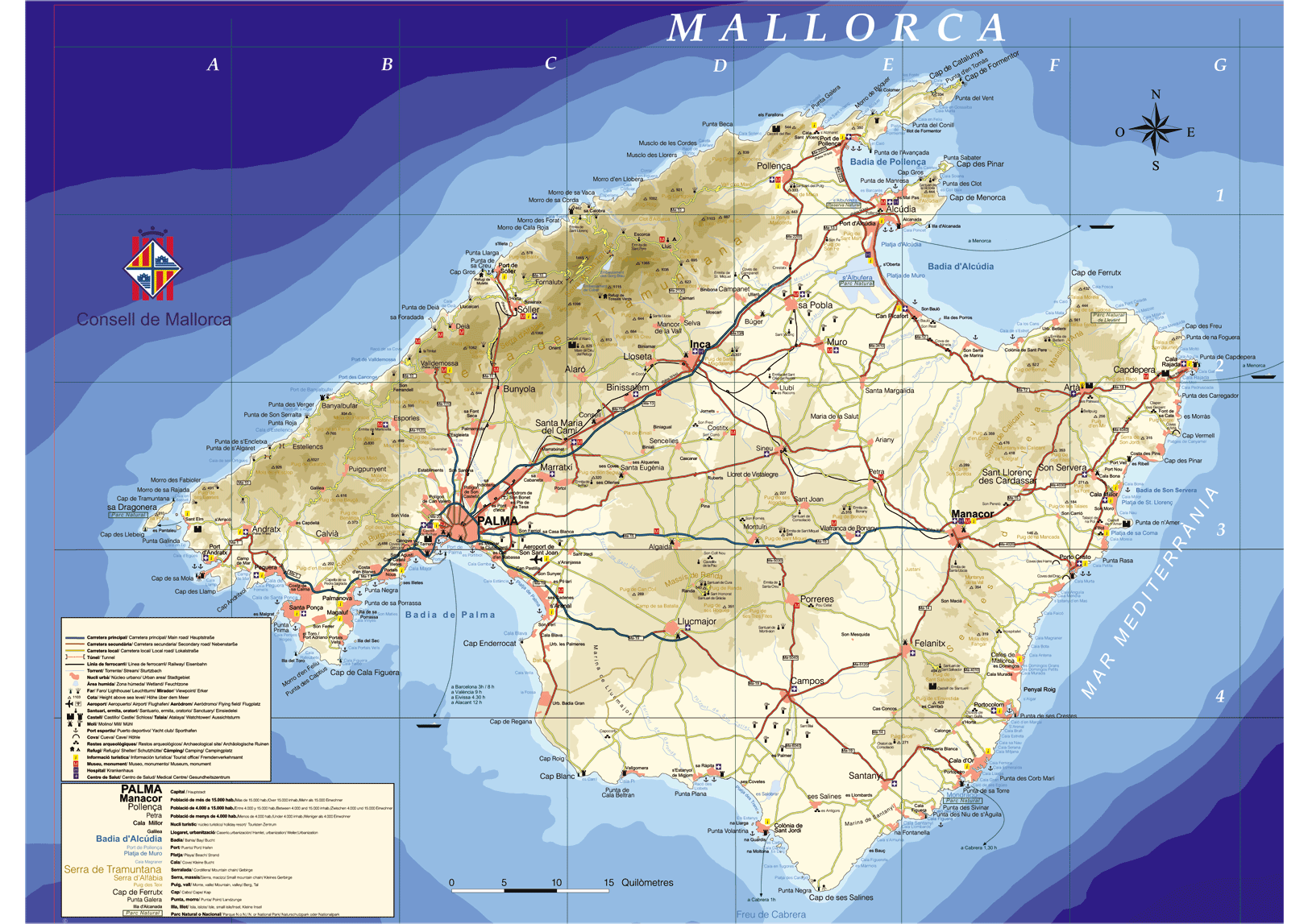 Mallorca strase karte