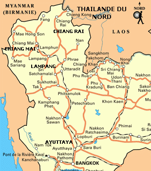 nordlich thailand karte 2011