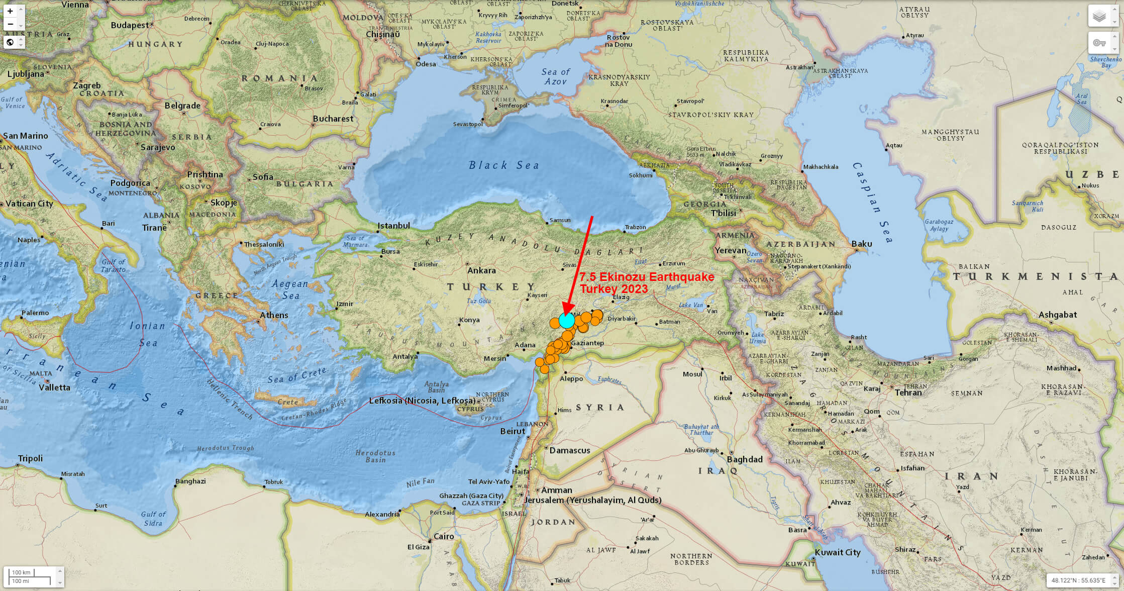 Türkei-Erdbeben 2023
