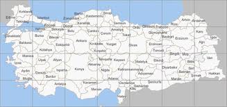 turkei skizzieren karte