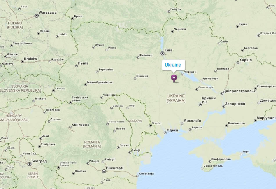 karte ukraine