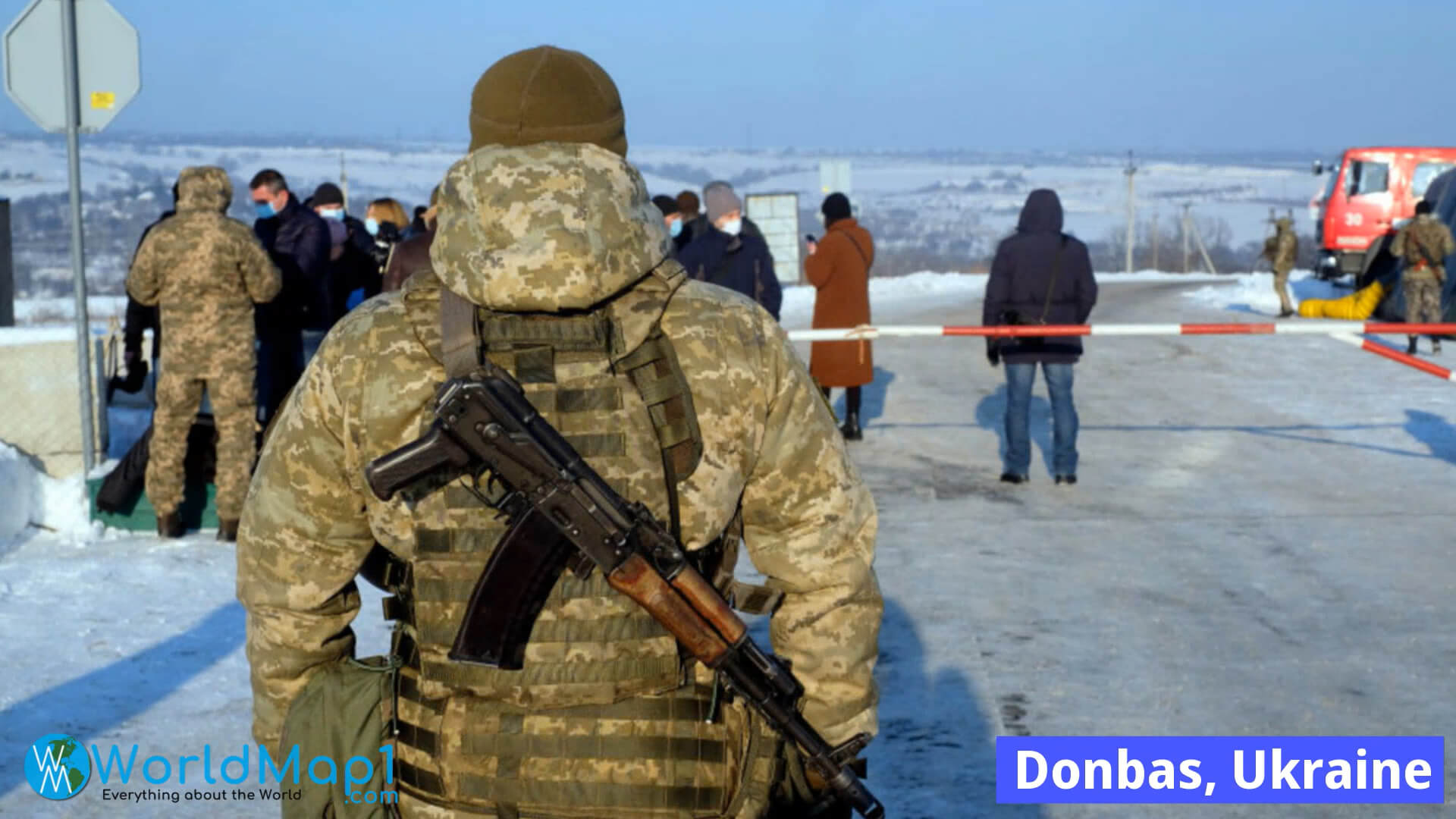 Donbas-Ukraine-Grenze