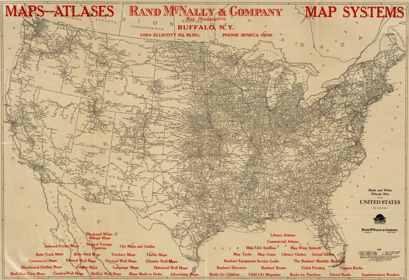 Vereinigte Staaten milage geschichte karte