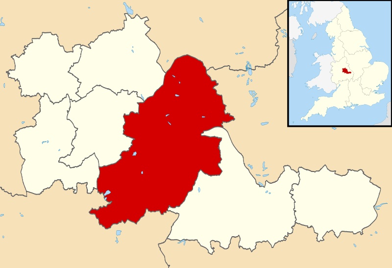 Birmingham karte