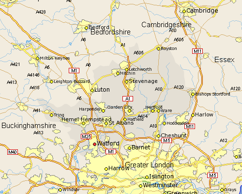 Watford karte