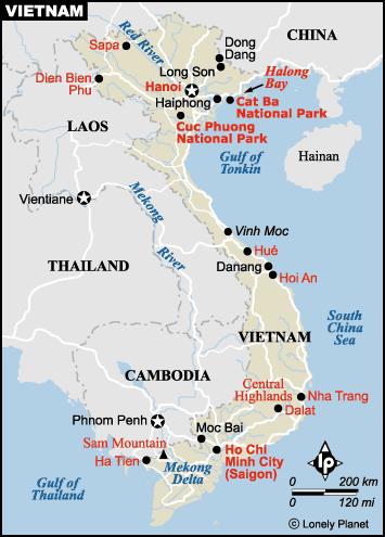 karte vietnam
