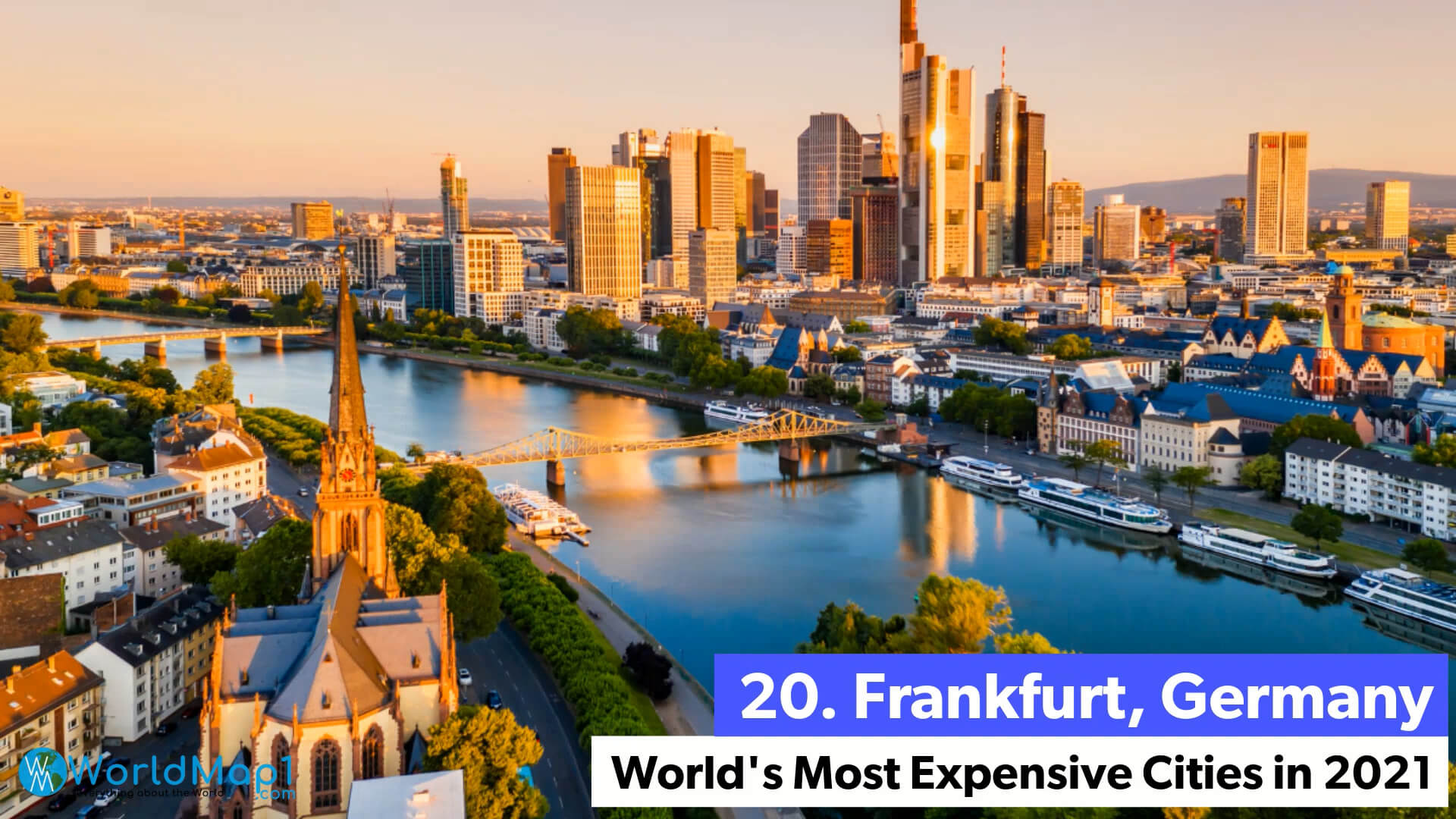 Die teuersten Städte der Welt - Frankfurt, Deutschland