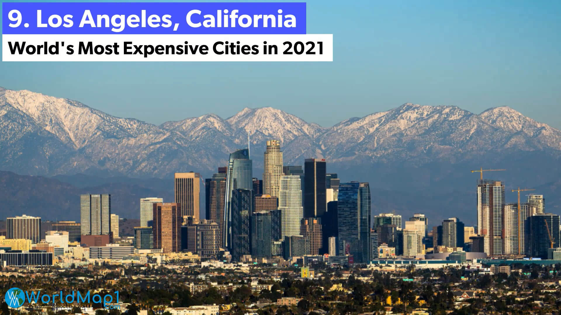 Die teuersten Städte der Welt - Los Angeles, California - US