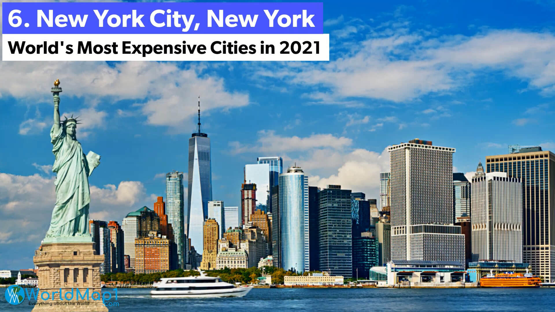Die teuersten Städte der Welt - New York City, New York - US