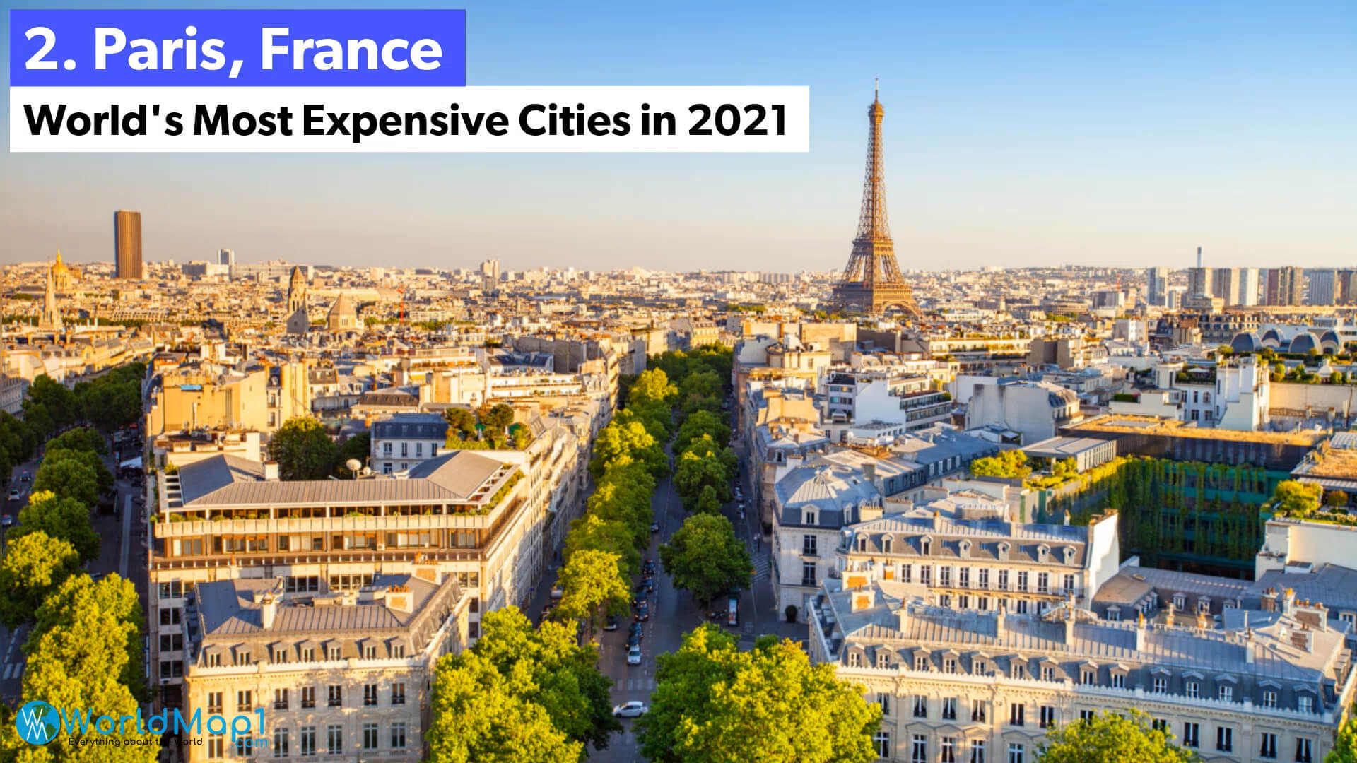 Die teuersten Städte der Welt - Paris, Frankreich