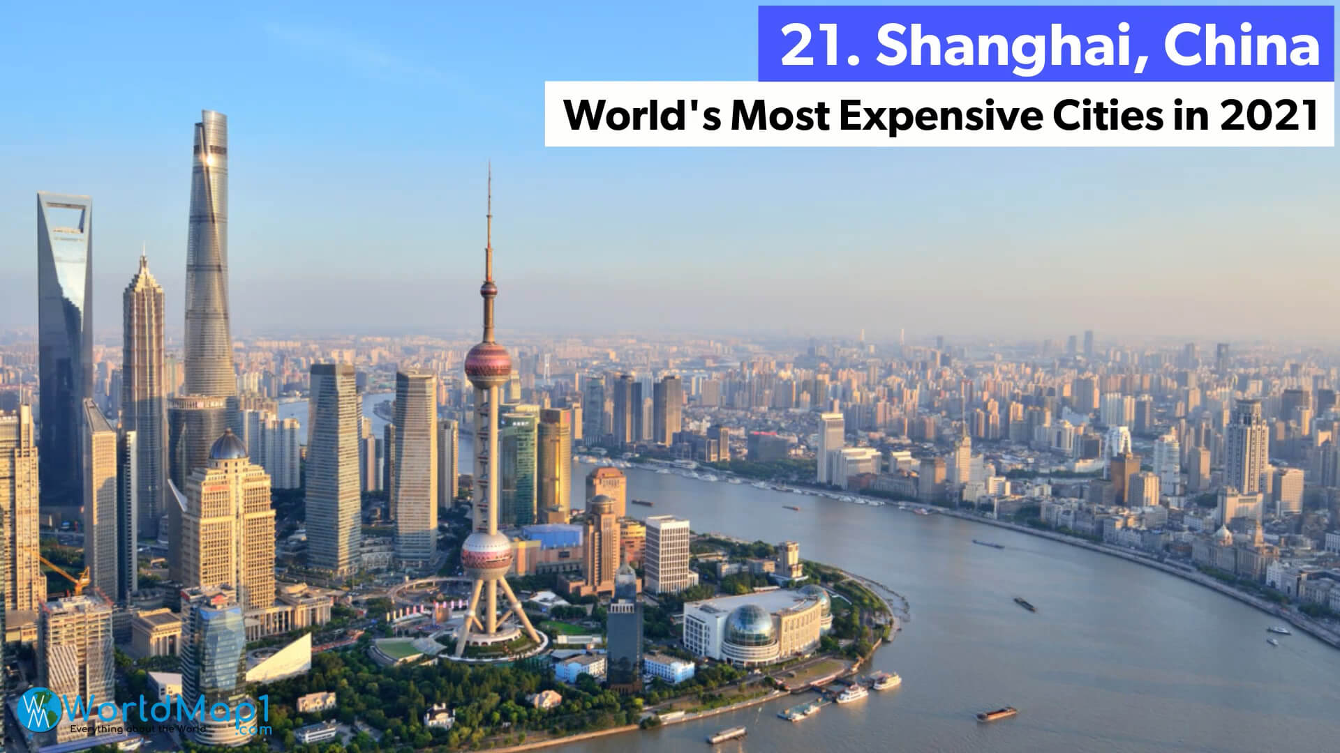 Die teuersten Städte der Welt - Shanghai, China