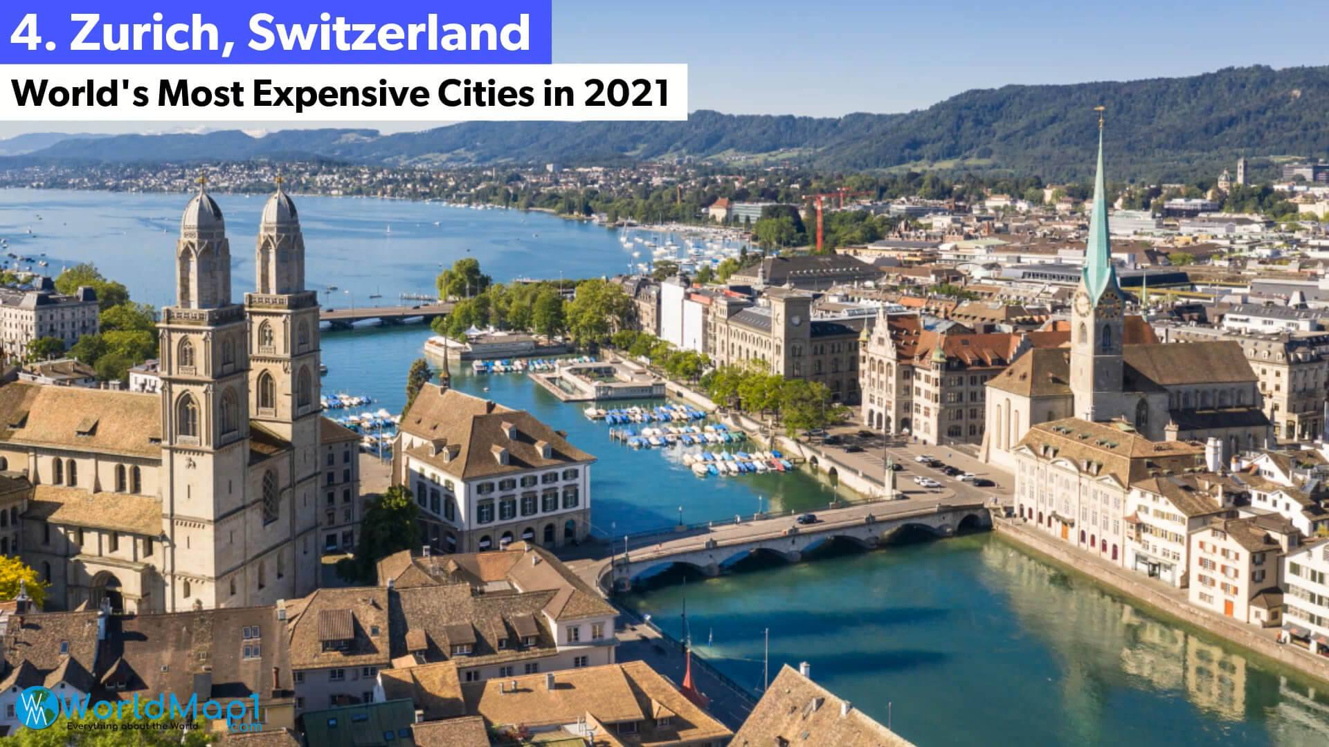 Die teuersten Städte der Welt - Zurich, Schweiz