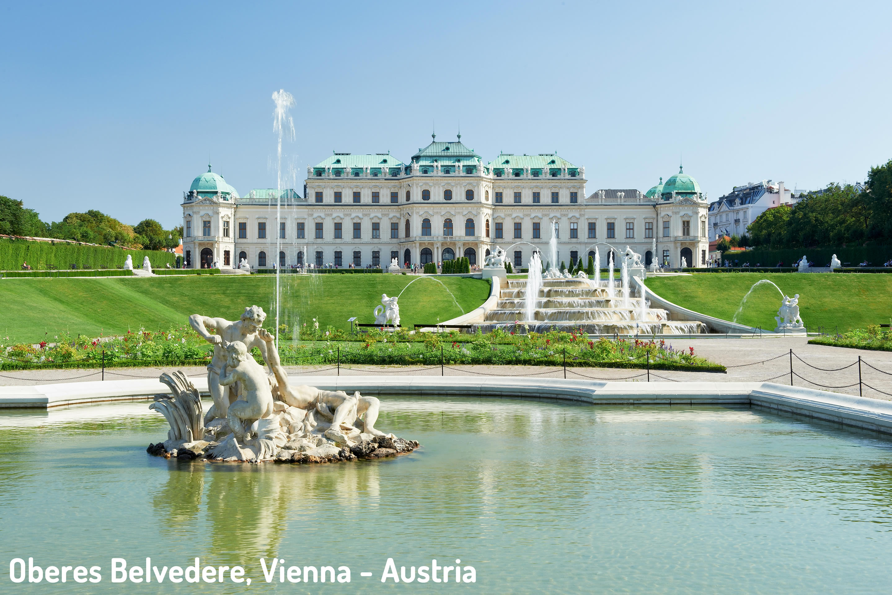 Oberes Belvedere Vienna Österreich